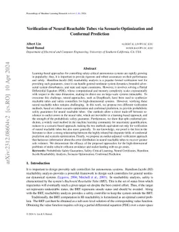 Verification of Neural Reachable Tubes via Scenario Optimization and
  Conformal Prediction