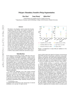 Polyper: Boundary Sensitive Polyp Segmentation