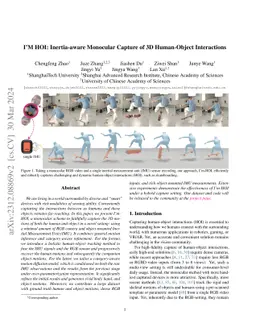 I'M HOI: Inertia-aware Monocular Capture of 3D Human-Object Interactions