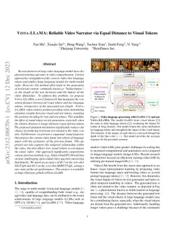 Vista-LLaMA: Reducing Hallucination in Video Language Models via Equal Distance to Visual Tokens