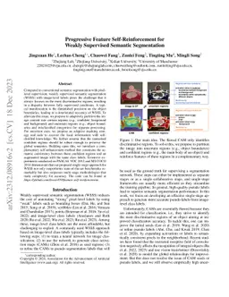 Progressive Feature Self-reinforcement for Weakly Supervised Semantic
  Segmentation