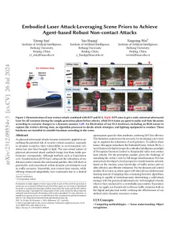Embodied Adversarial Attack: A Dynamic Robust Physical Attack in
  Autonomous Driving