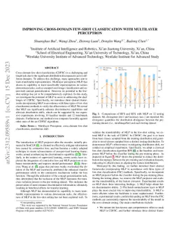 Improving Cross-domain Few-shot Classification with Multilayer
  Perceptron