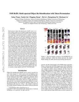 TOP-ReID: Multi-spectral Object Re-Identification with Token Permutation