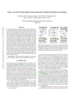 GSQA: An End-to-End Model for Generative Spoken Question Answering