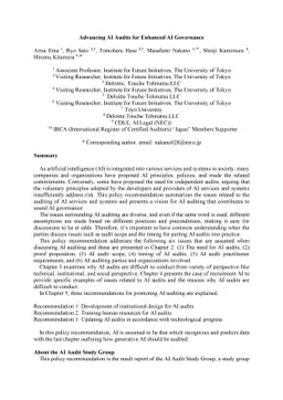 Advancing AI Audits for Enhanced AI Governance