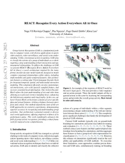 REACT: Recognize Every Action Everywhere All At Once