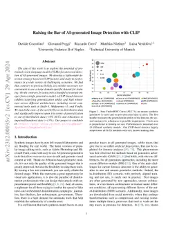 Raising the Bar of AI-generated Image Detection with CLIP