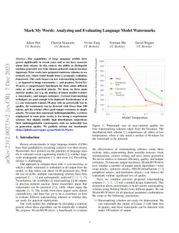 Mark My Words: Analyzing and Evaluating Language Model Watermarks