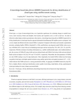 A knowledge-based data-driven (KBDD) framework for all-day
  identification of cloud types using satellite remote sensing