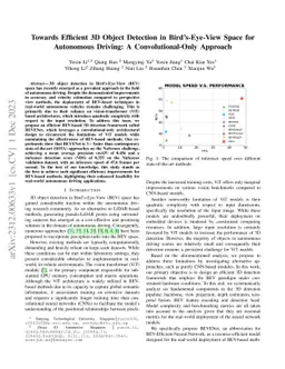 Towards Efficient 3D Object Detection in Bird's-Eye-View Space for
  Autonomous Driving: A Convolutional-Only Approach