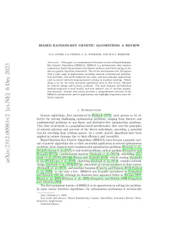 Biased Random-Key Genetic Algorithms: A Review