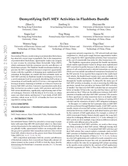Demystifying DeFi MEV Activities in Flashbots Bundle