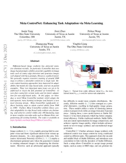 Meta ControlNet: Enhancing Task Adaptation via Meta Learning