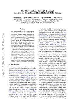 How Many Validation Labels Do You Need? Exploring the Design Space of
  Label-Efficient Model Ranking