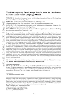 The Contemporary Art of Image Search: Iterative User Intent Expansion
  via Vision-Language Model