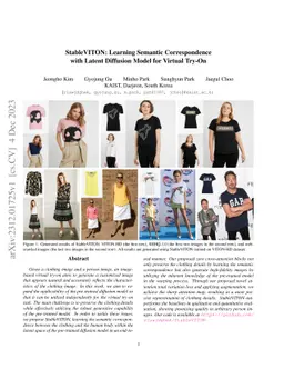 StableVITON: Learning Semantic Correspondence with Latent Diffusion
  Model for Virtual Try-On