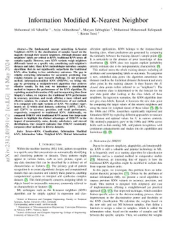 Shapley-Based Data Valuation with Mutual Information: A Key to Modified K-Nearest Neighbors