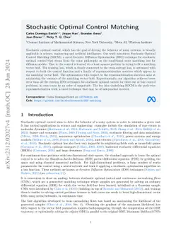 Stochastic Optimal Control Matching