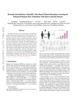Dynamic Inertial Poser (DynaIP): Part-Based Motion Dynamics Learning for
  Enhanced Human Pose Estimation with Sparse Inertial Sensors