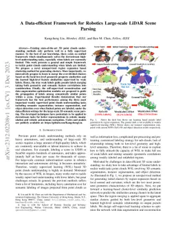 A Data-efficient Framework for Robotics Large-scale LiDAR Scene Parsing