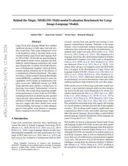 Behind the Magic, MERLIM: Multi-modal Evaluation Benchmark for Large Image-Language Models