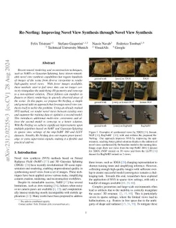 Re-Nerfing: Improving Novel Views Synthesis through Novel Views
  Synthesis