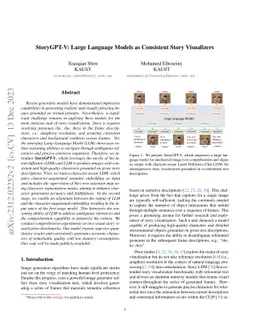 StoryGPT-V: Large Language Models as Consistent Story Visualizers