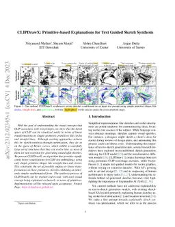 CLIPDraw++: Text-to-Sketch Synthesis with Simple Primitives