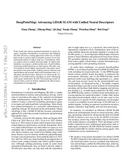 DeepPointMap: Advancing LiDAR SLAM with Unified Neural Descriptors