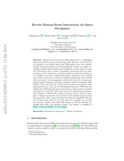 Revisit Human-Scene Interaction via Space Occupancy