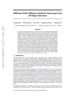 Diffusion-SS3D: Diffusion Model for Semi-supervised 3D Object Detection