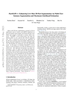 PartSLIP++: Enhancing Low-Shot 3D Part Segmentation via Multi-View
  Instance Segmentation and Maximum Likelihood Estimation