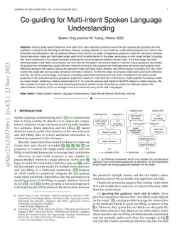 Co-guiding for Multi-intent Spoken Language Understanding