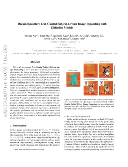 DreamInpainter: Text-Guided Subject-Driven Image Inpainting with
  Diffusion Models