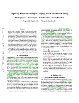Improving Activation Steering in Language Models with Mean-Centring