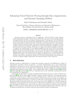 Enhancing Neural Theorem Proving through Data Augmentation and Dynamic
  Sampling Method