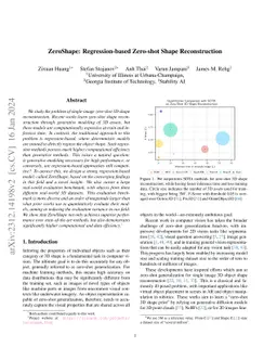 ZeroShape: Regression-based Zero-shot Shape Reconstruction