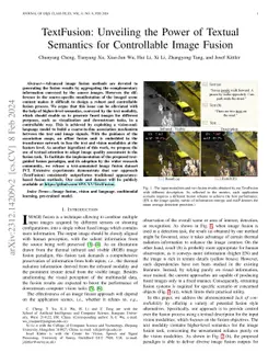 TextFusion: Unveiling the Power of Textual Semantics for Controllable
  Image Fusion