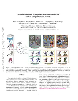 DreamDistribution: Learning Prompt Distribution for Diverse In-distribution Generation