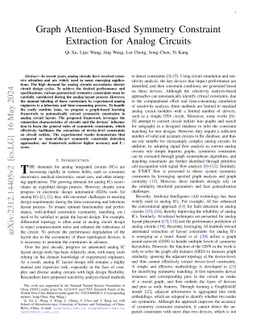 Graph Attention-Based Symmetry Constraint Extraction for Analog Circuits