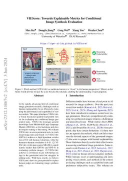 VIEScore: Towards Explainable Metrics for Conditional Image Synthesis
  Evaluation
