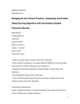 Bridging AI and Clinical Practice: Integrating Automated Sleep Scoring
  Algorithm with Uncertainty-Guided Physician Review