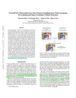 GroundVLP: Harnessing Zero-shot Visual Grounding from Vision-Language
  Pre-training and Open-Vocabulary Object Detection