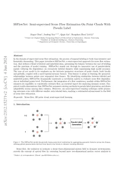 SSFlowNet: Semi-supervised Scene Flow Estimation On Point Clouds With
  Pseudo Label