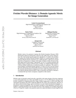 Fréchet Wavelet Distance: A Domain-Agnostic Metric for Image Generation