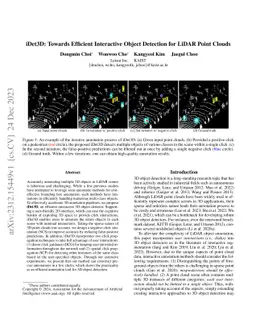 iDet3D: Towards Efficient Interactive Object Detection for LiDAR Point
  Clouds