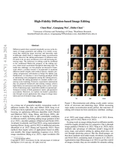 High-Fidelity Diffusion-based Image Editing