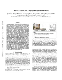 WebVLN: Vision-and-Language Navigation on Websites