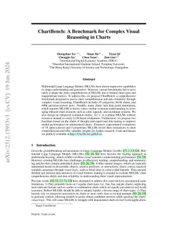 ChartBench: A Benchmark for Complex Visual Reasoning in Charts
